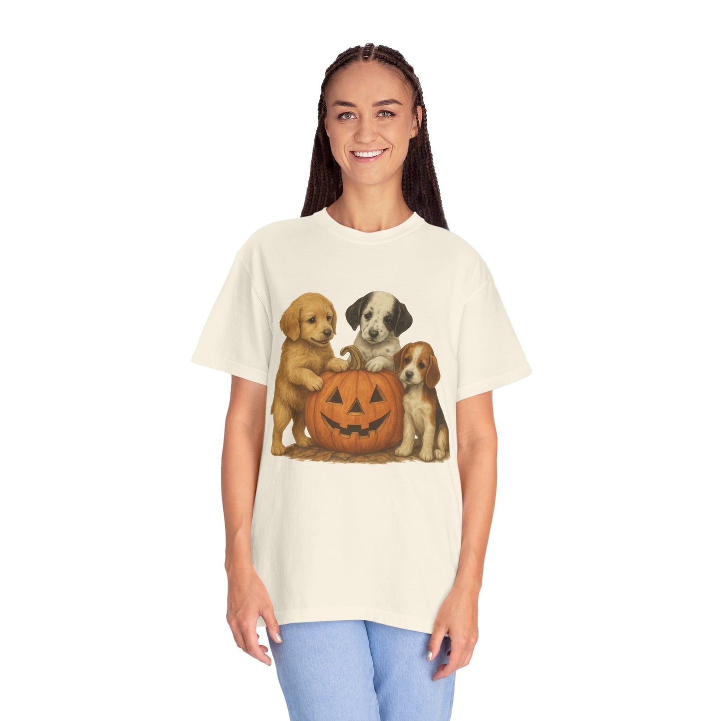 Vintage Halloween Puppies T-Shirt