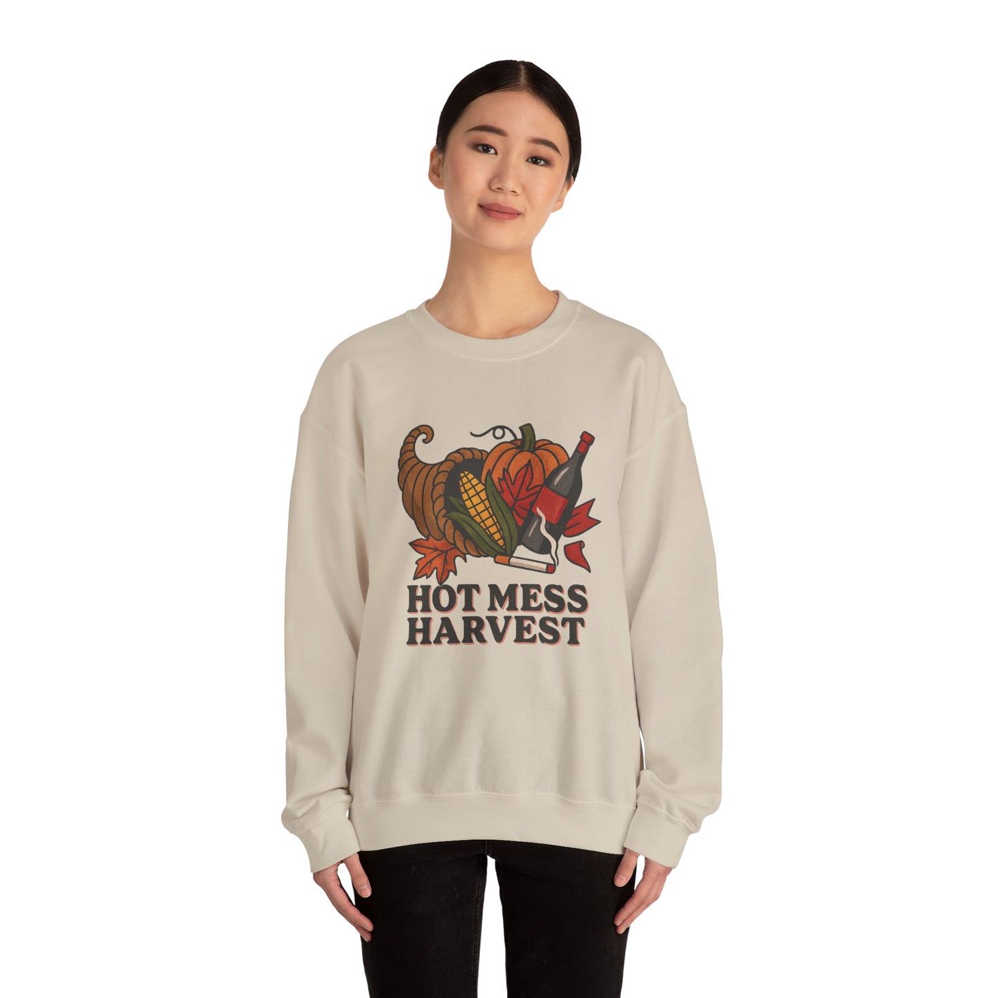 Sweatshirt Hot Mess Harvest