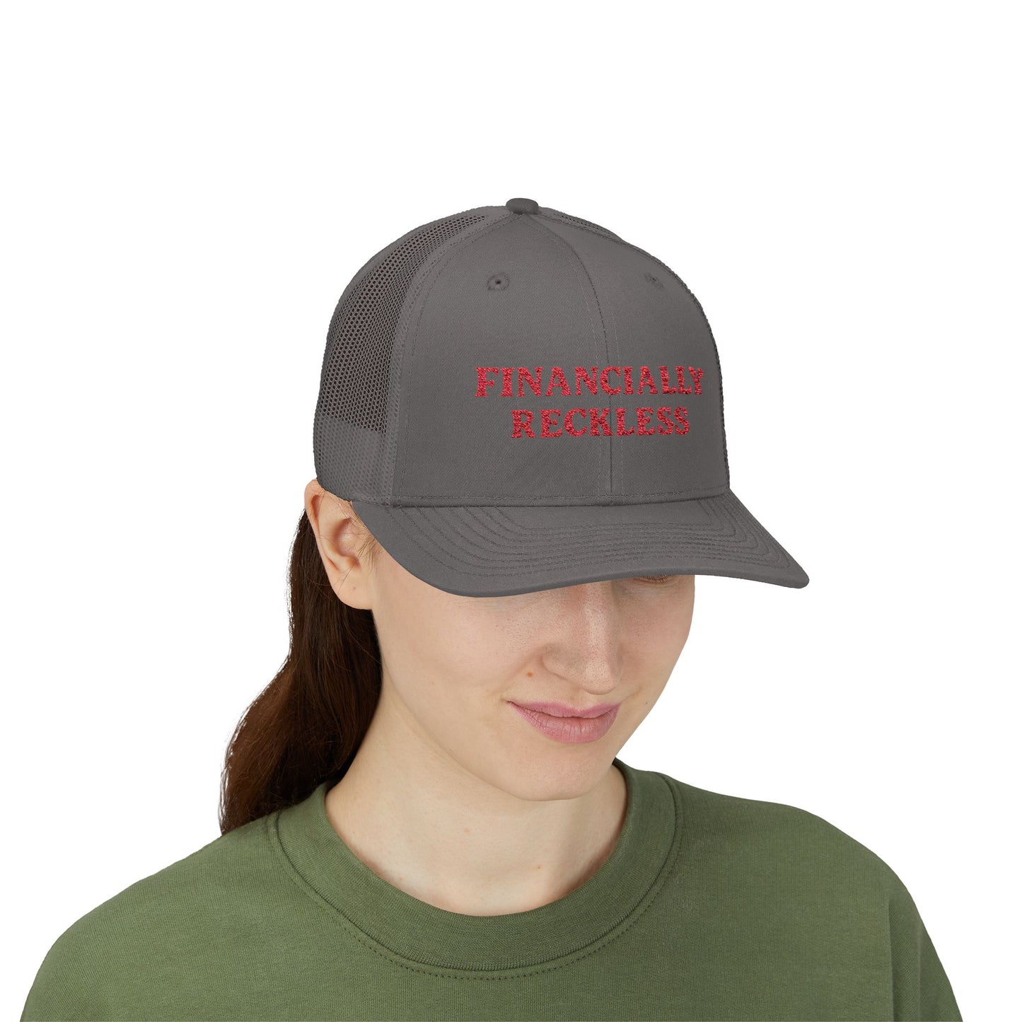 Reckless Snapback Trucker Cap for Shopaholic Girls