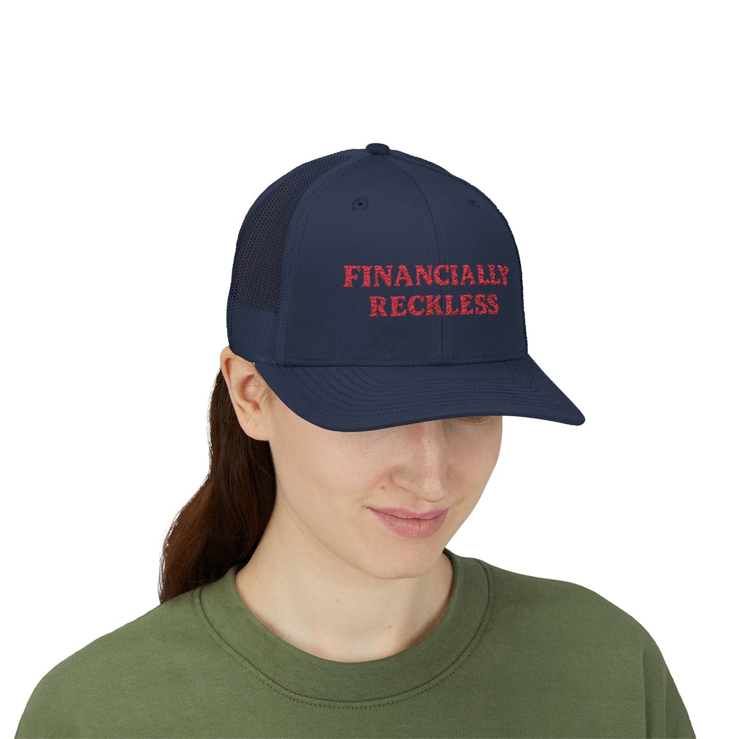 Reckless Snapback Trucker Cap for Shopaholic Girls