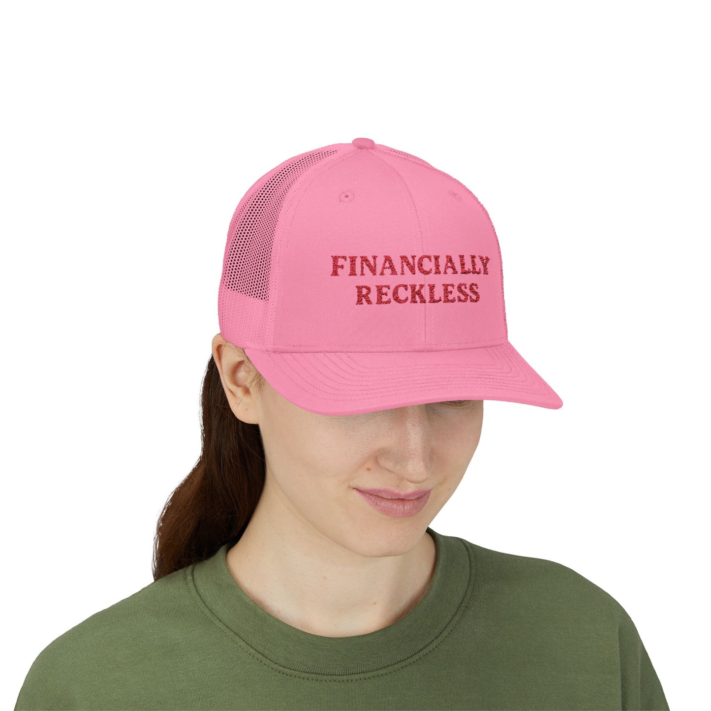 Reckless Snapback Trucker Cap for Shopaholic Girls