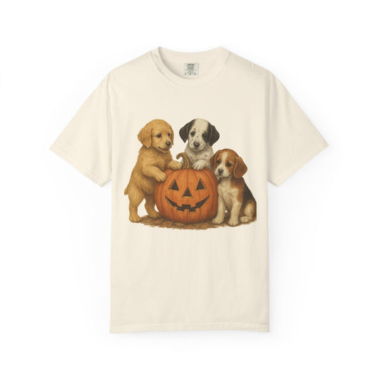 Vintage Halloween Puppies T-Shirt