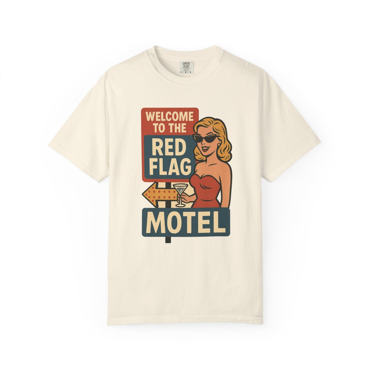 Red Flag Motel Tee
