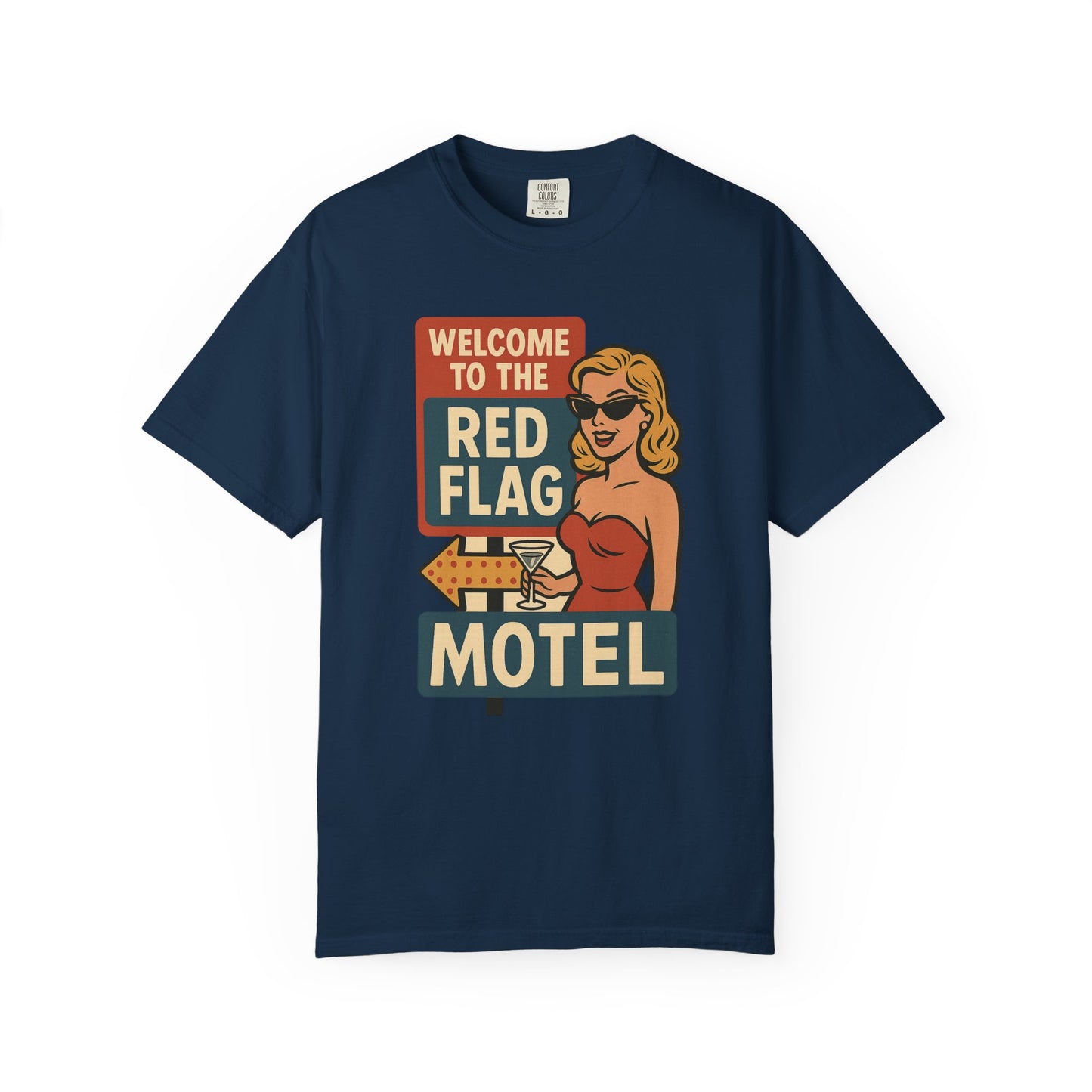 Red Flag Motel Tee