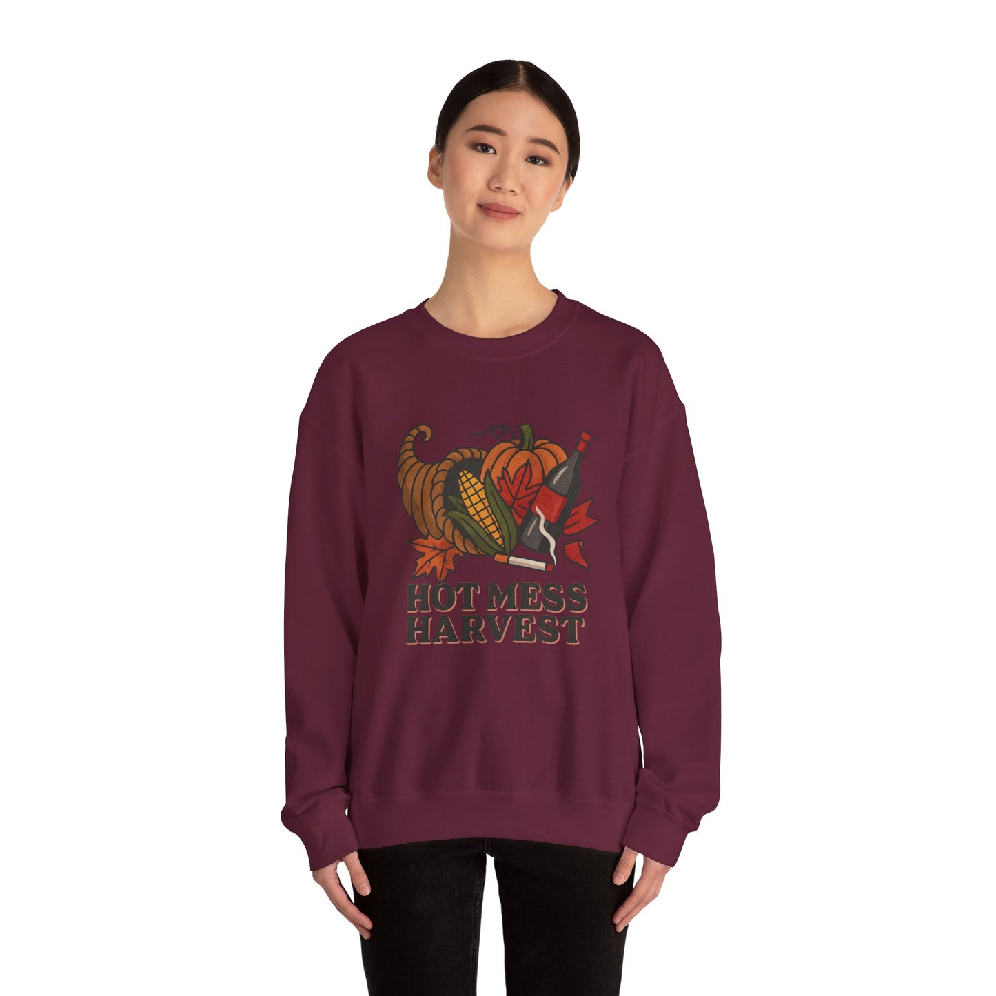 Sweatshirt Hot Mess Harvest