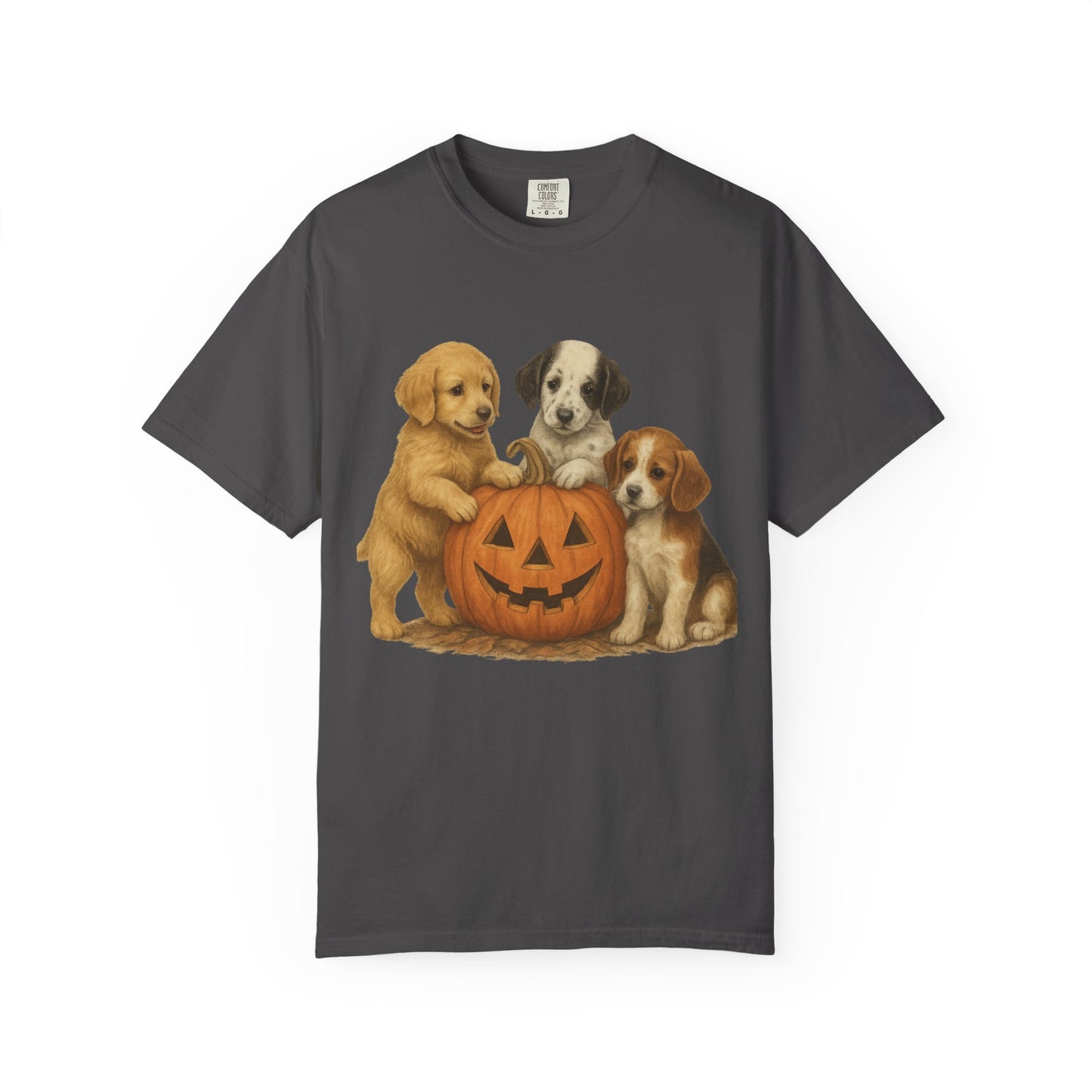 Vintage Halloween Puppies T-Shirt